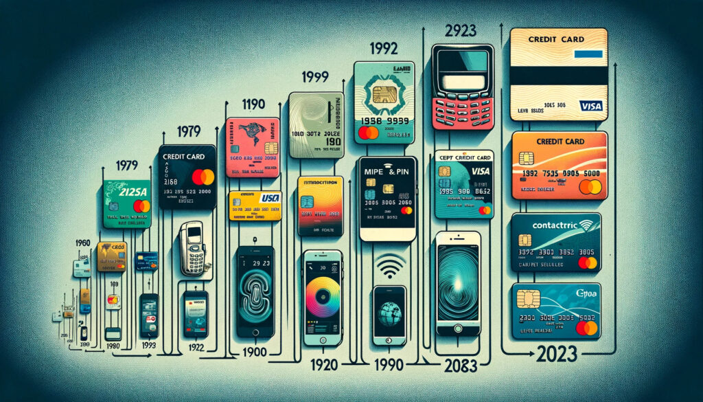 Credit card evolution timeline