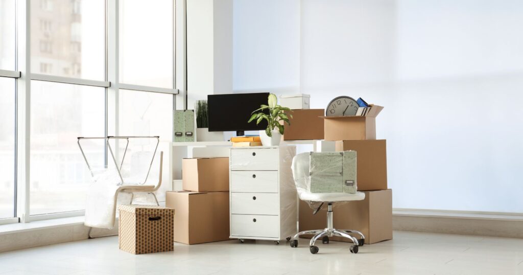 Office Moving Company - Professional movers relocating office furniture and equipment efficiently and safely.